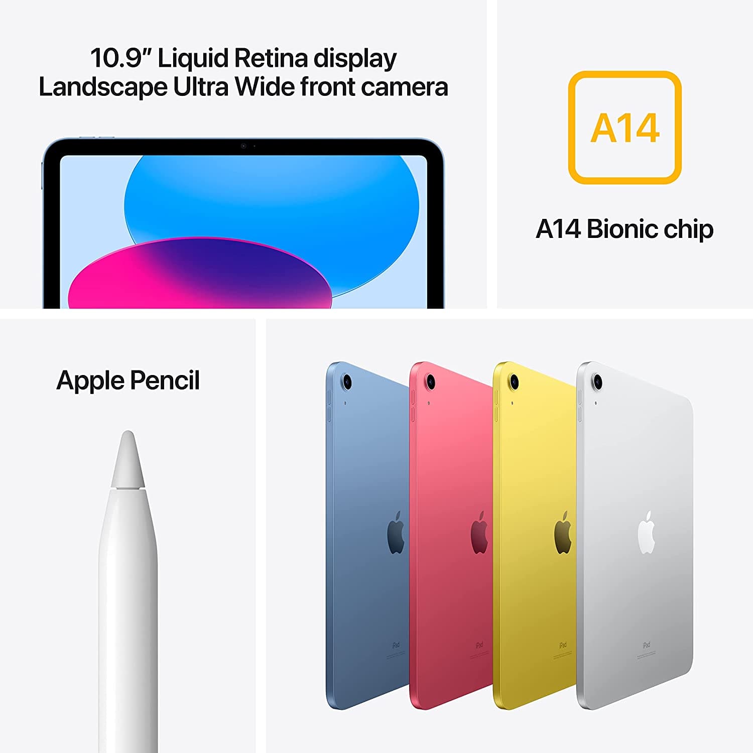 Buy Apple,Apple 2022 10.9-inch iPad (Wi-Fi, 64GB) - Pink (10th generation) - Gadcet UK | UK | London | Scotland | Wales| Ireland | Near Me | Cheap | Pay In 3 | Tablet Computers